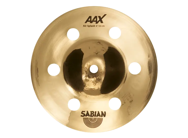 Sabian AAX' 8" Air Splash 20805XAB Brilliant Finish 